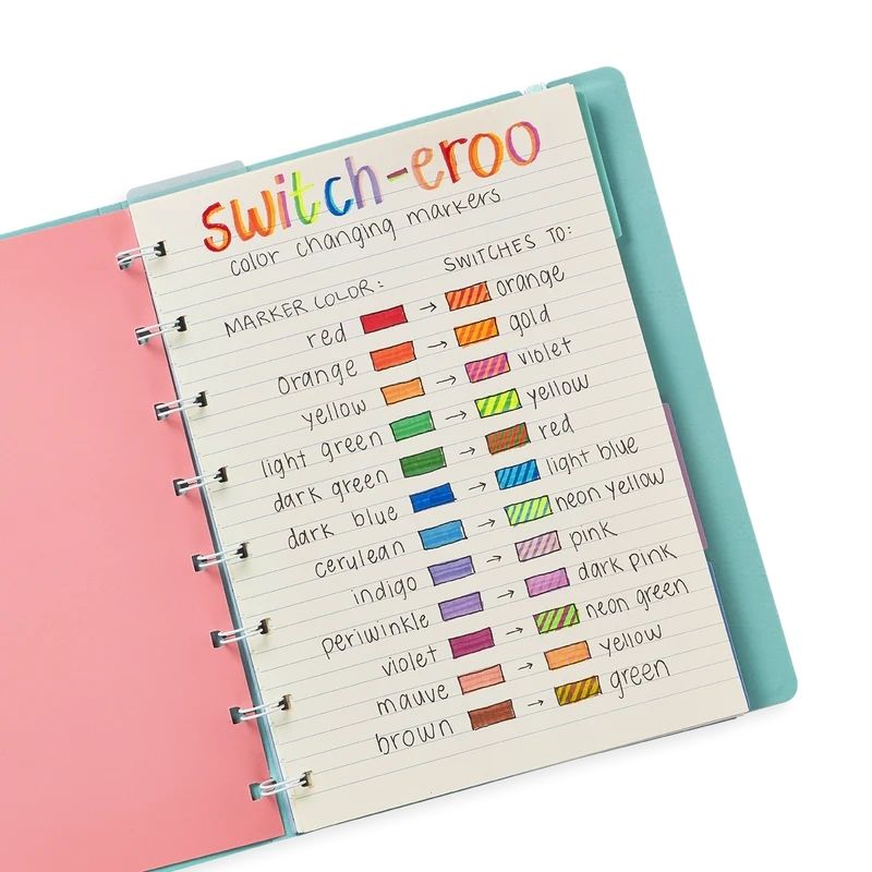 Ooly Switcheroo Colour Changing Markers - Set of 12